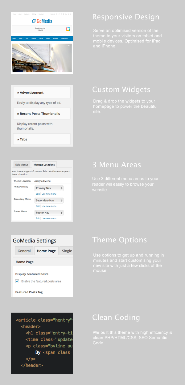 GoMedia WordPress Theme