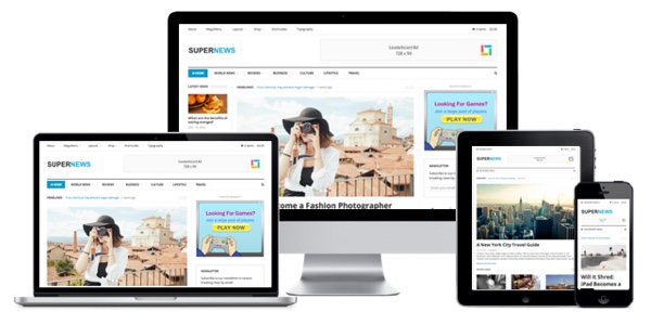 SuperNews WordPress Theme