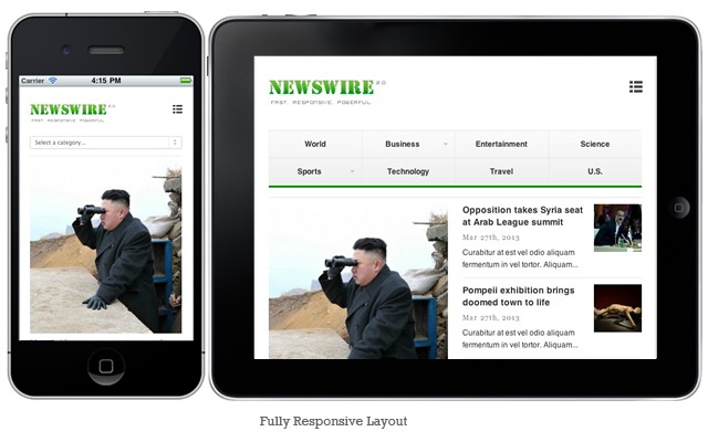 Newswire WordPress Theme