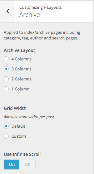 PostBoard Customizer Layouts - Archive