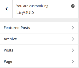 PostBoard Customizer Layouts