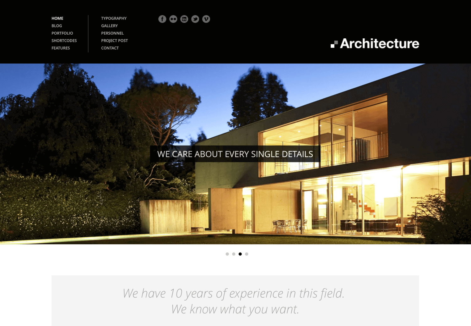 Architecture WordPress Theme