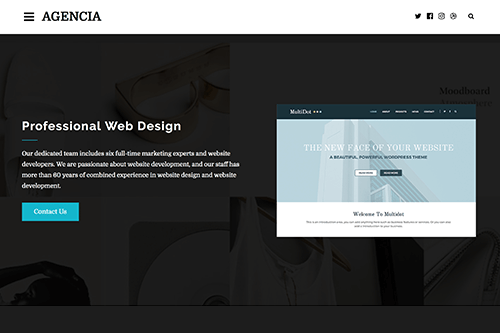 Agencia WordPress Theme