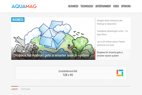 Featured Content Slider