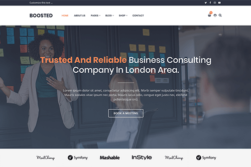 Various Layouts + E-Commerce