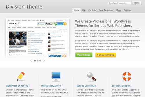 Division WordPress Theme