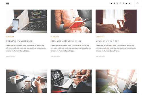 Multiple Homepage Layouts 