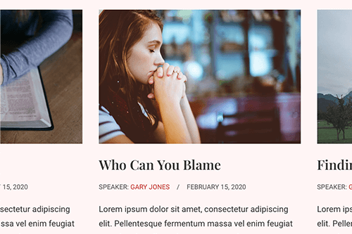 Share Sermons & Events