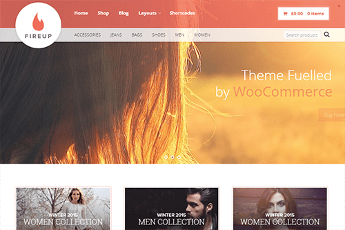 FireUp WordPress Theme Screenshot