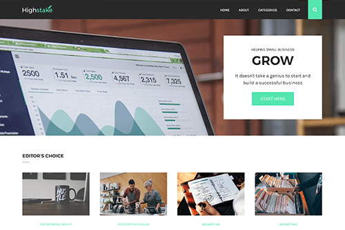 Highstake WordPress Theme Screenshot