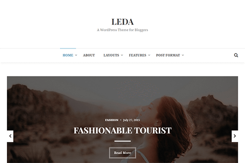 Leda WordPress Theme