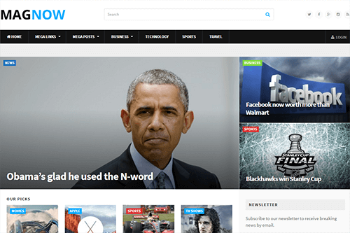 MagNow WordPress Theme Screenshot