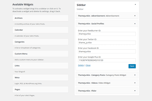 Custom Widgets
