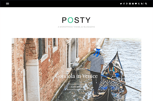 Posty WordPress Theme