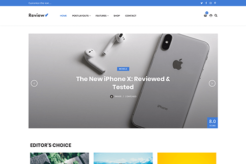 ReviewMax WordPress Theme