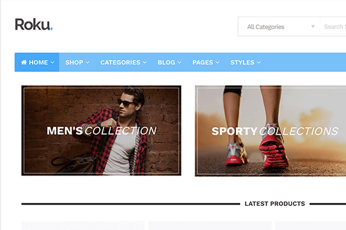 Roku WordPress Theme