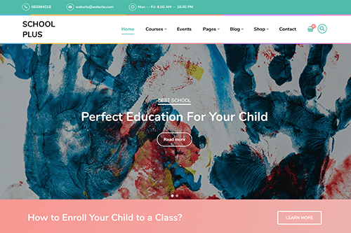 SchoolPlus WordPress Theme Screenshot