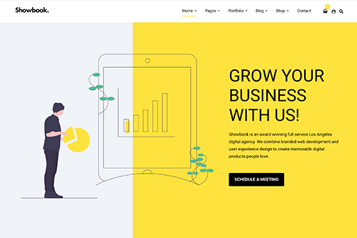 Showbook WordPress Theme