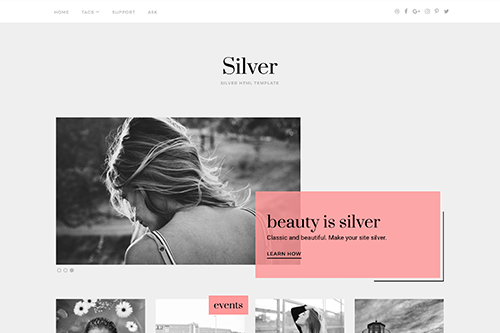 Silver WordPress Theme