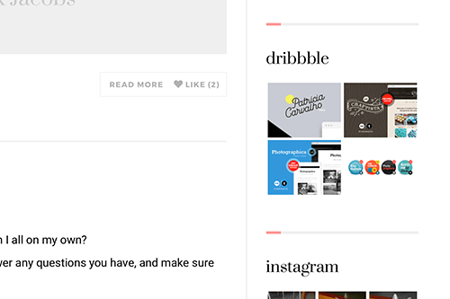 Social Widgets