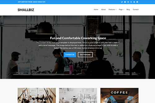 Smallbiz WordPress Theme Screenshot