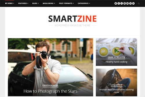 SmartZine WordPress Theme