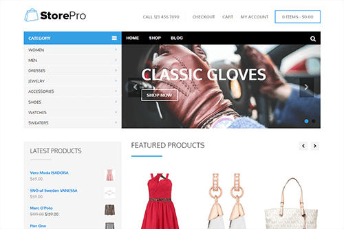StorePro WordPress Theme Screenshot