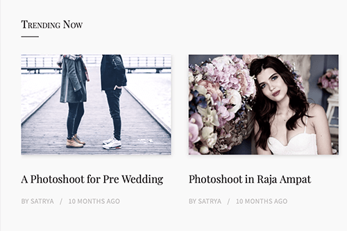 Trending & Related Posts