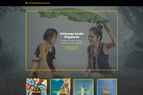 Wayfarer WordPress theme