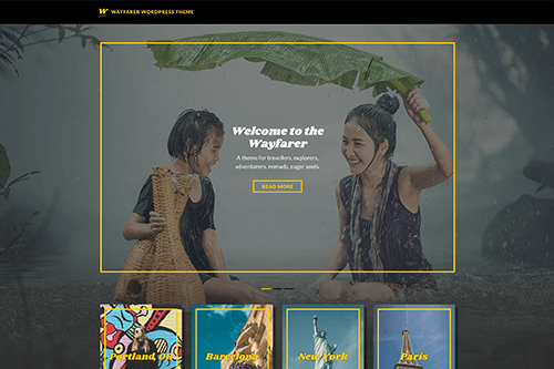 Wayfarer WordPress Theme Screenshot