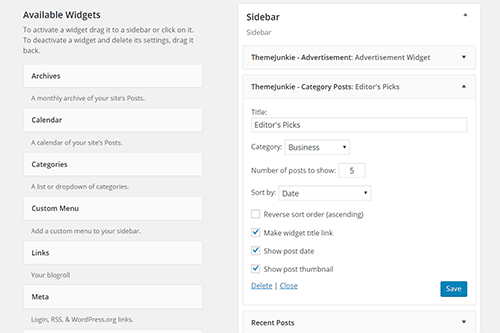 Custom Widgets