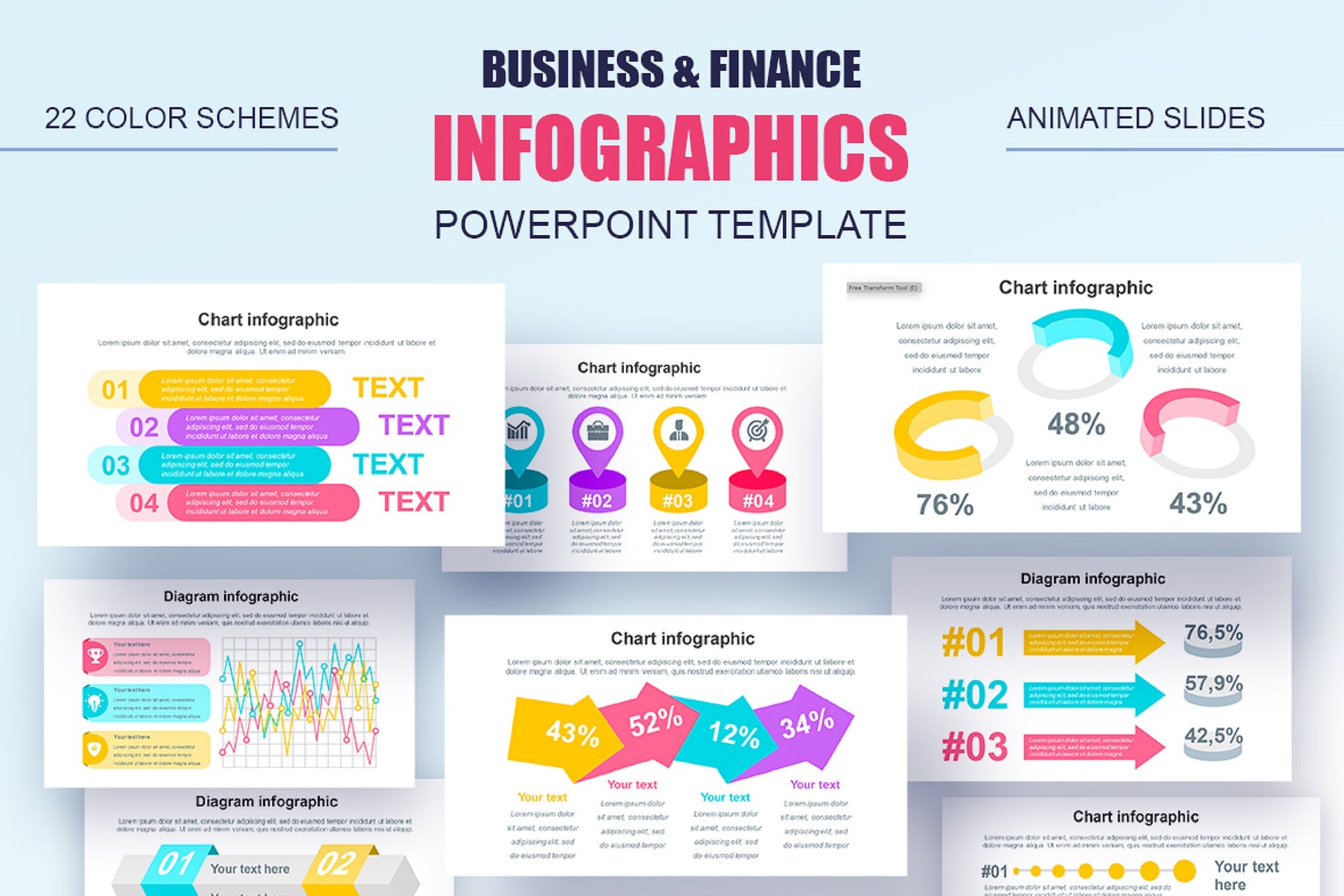 30 PowerPoint PPT Infographic Templates For Graphic Presentations Theme Junkie