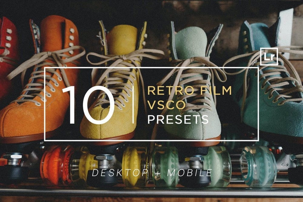 10 Retro Film VSCO Lightroom Presets