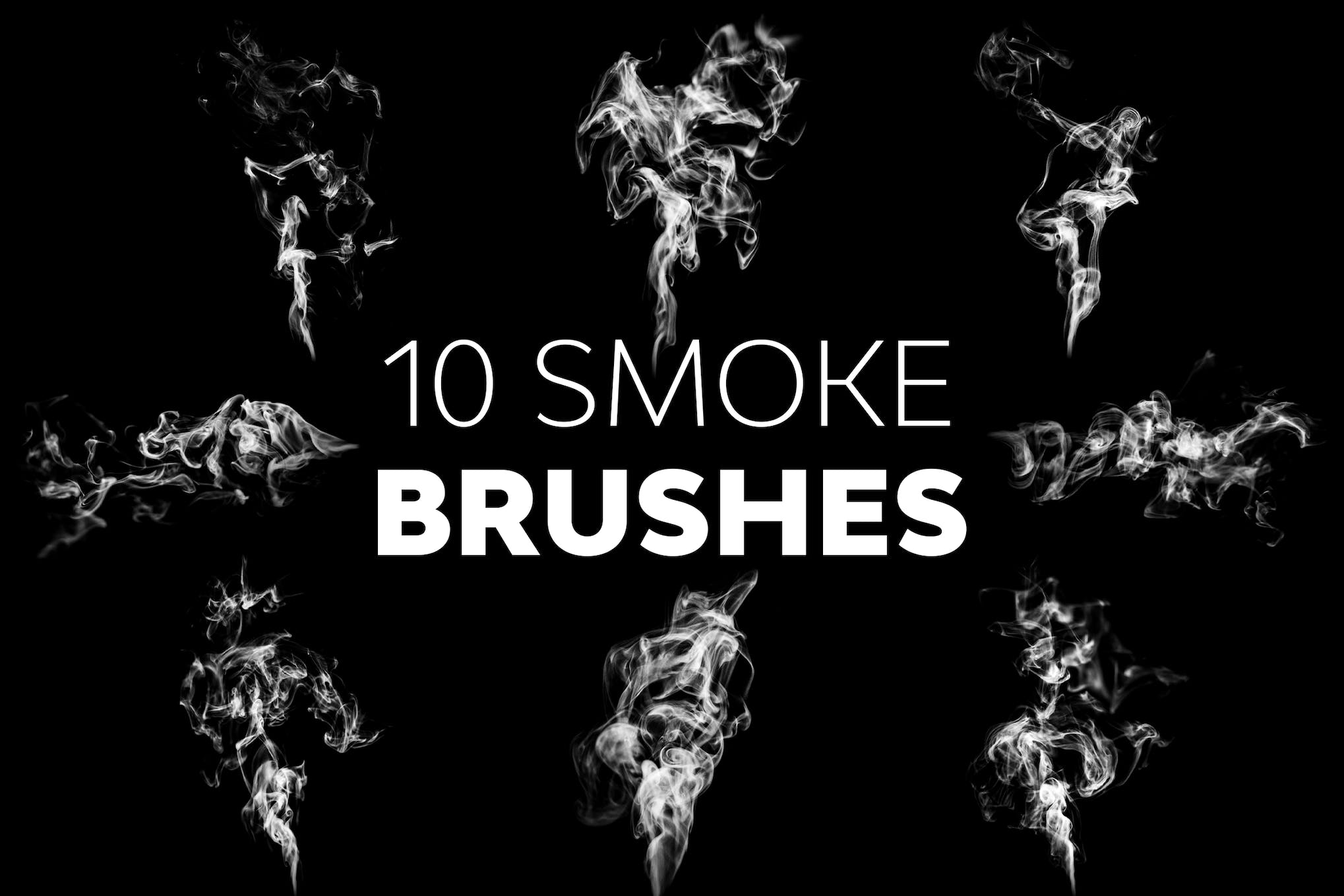 10 Smoke Brushes for Photoshop