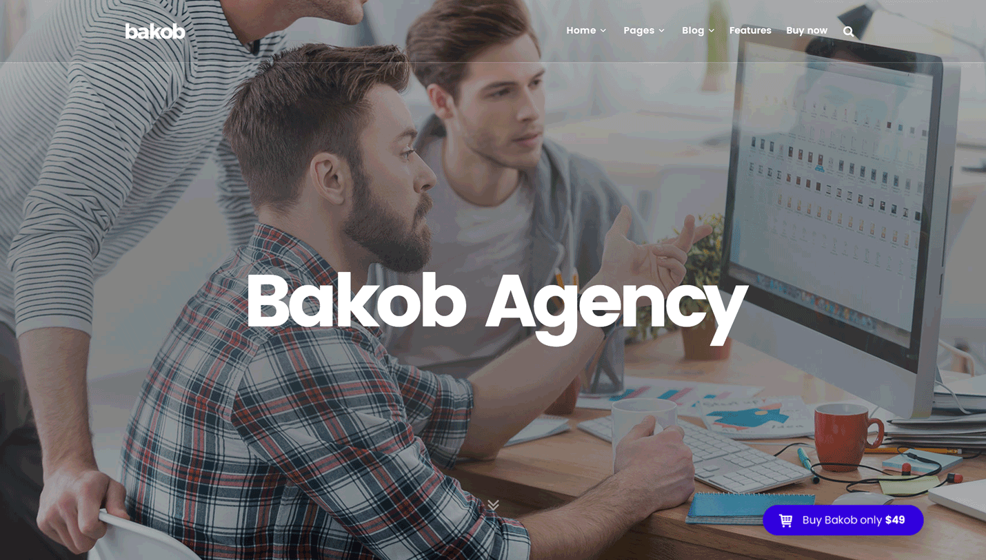 Bakob - Multi-Purpose Elementor WordPress Theme