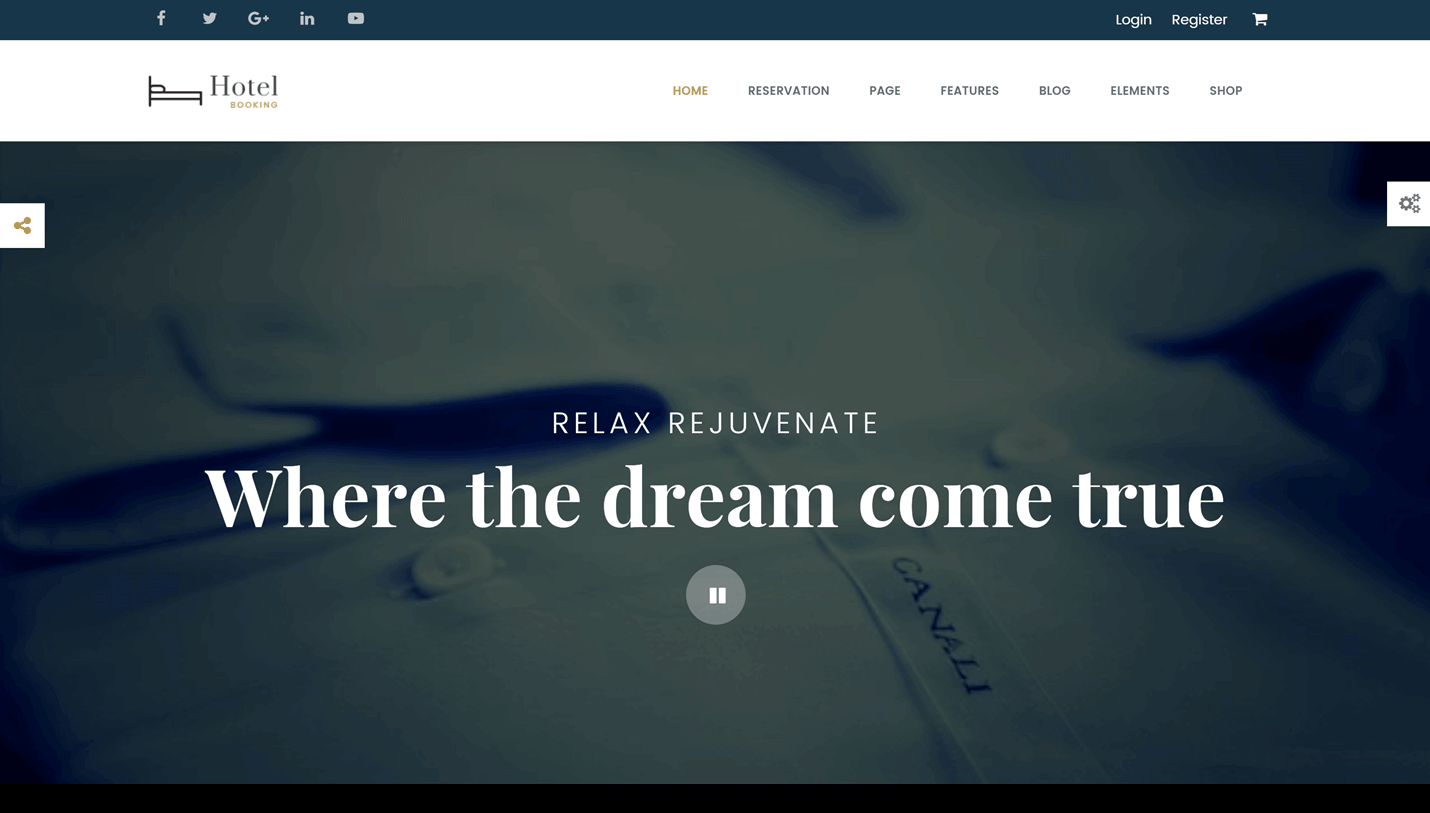 Hotel Booking - Holiday and Hotel WordPress Theme