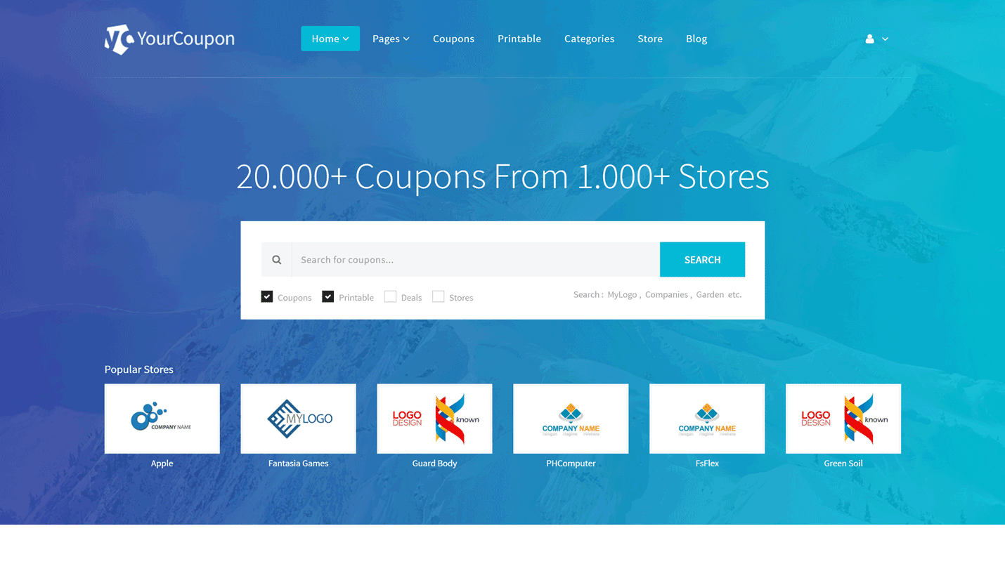 YourCoupon - Deals and Coupon Site WordPress Theme
