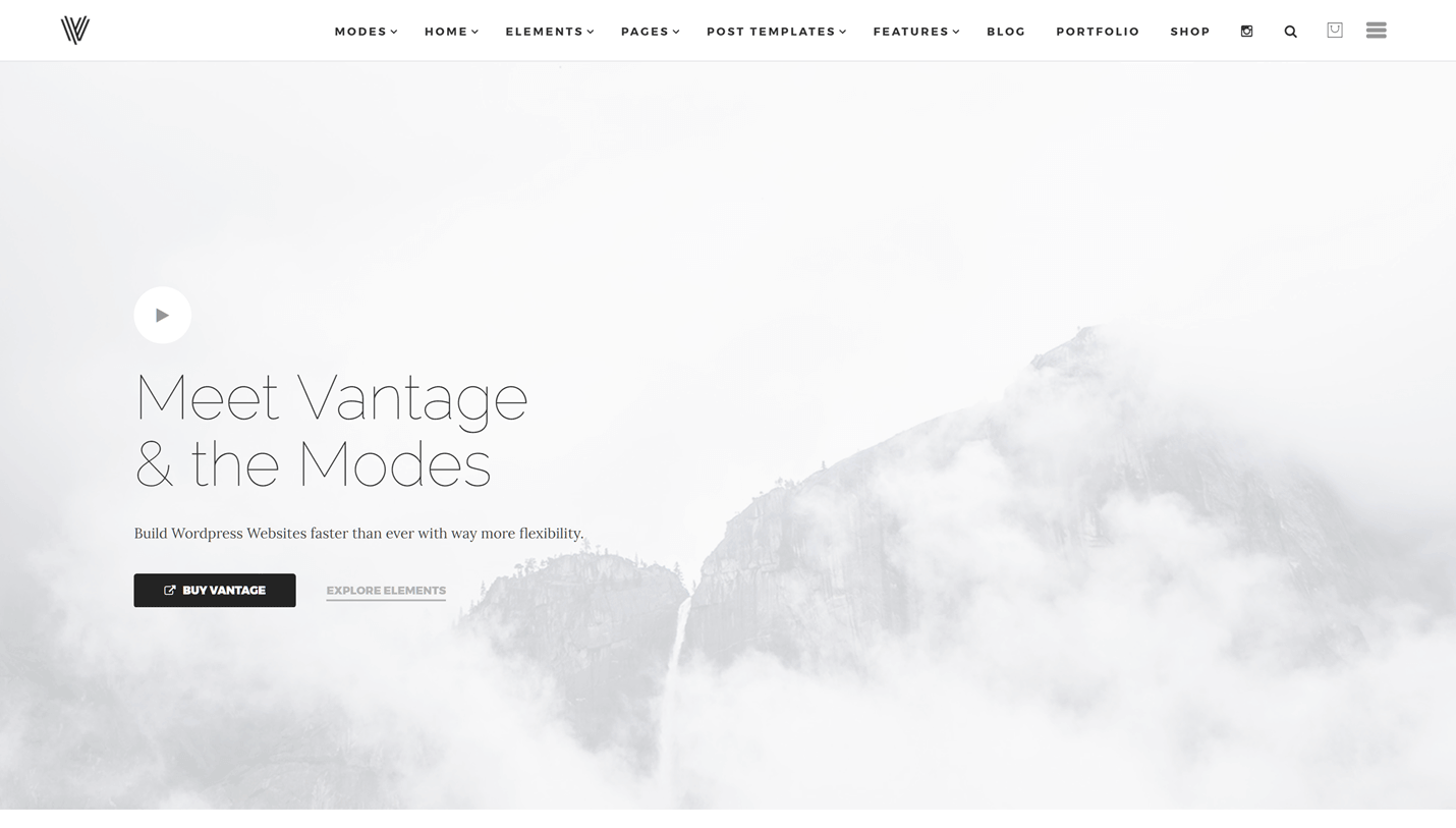 Vantage - Live Composer WordPress Theme