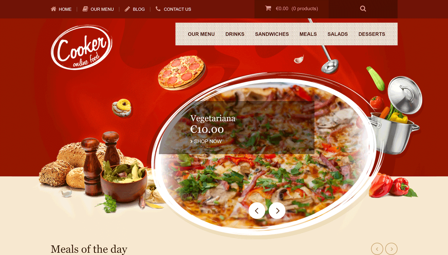 Cooker - Restaurant and Bar Live Composer WordPress Theme