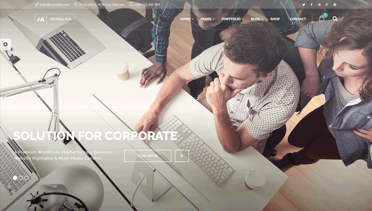 Monalisa - Creative Multi-Purpose Live Composer WordPress Theme