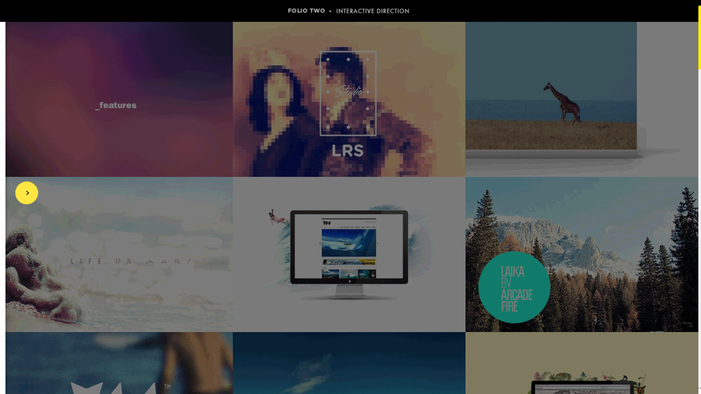 Folio Two - Portfolio Dribbble Wordpress Theme