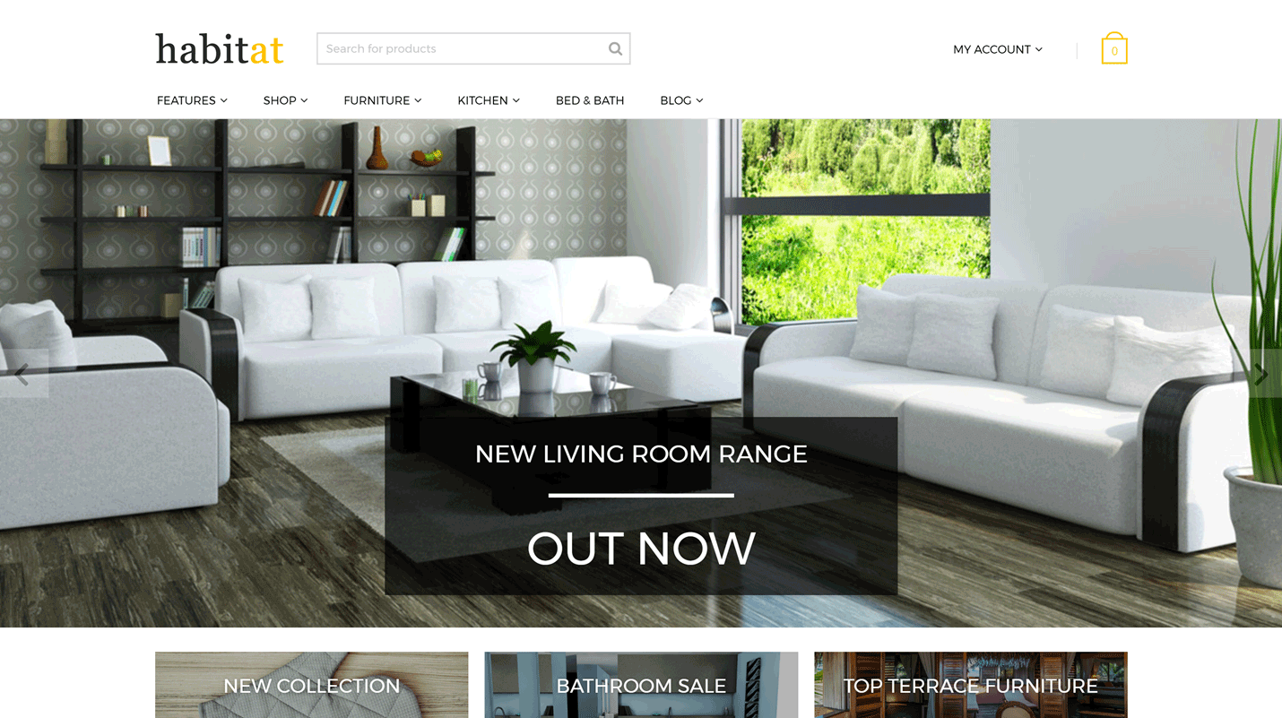 Habitat - WooCommerce Price Comparison WordPress Theme