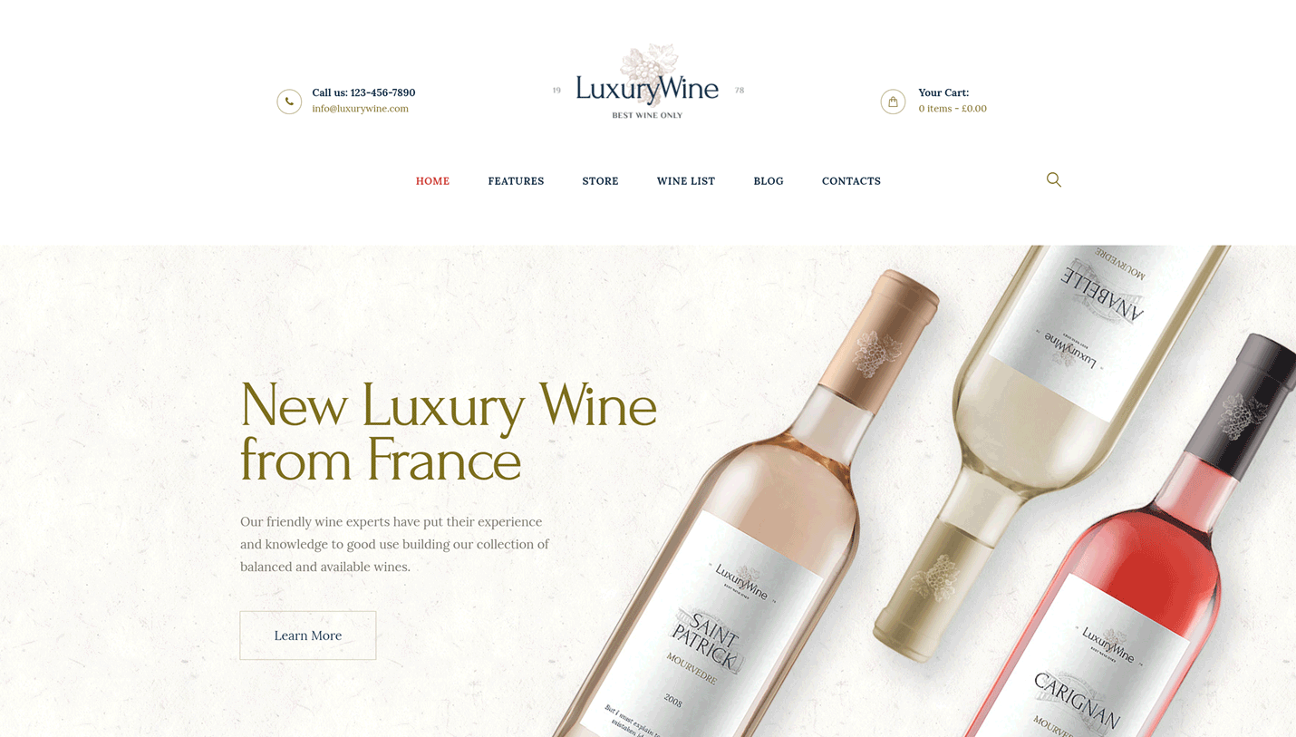 Luxury Wine