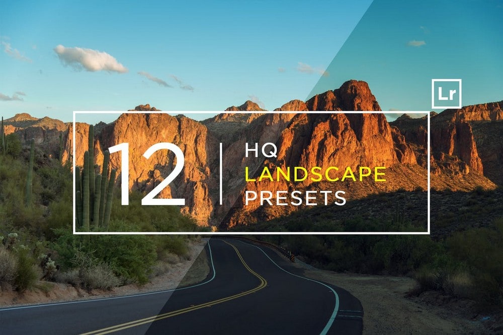 12 HQ Landscape Lightroom Presets