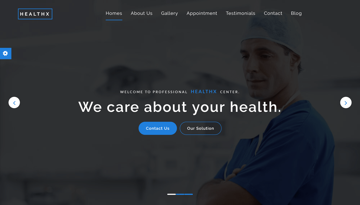 HealthX - Flexible Medical and Health WordPress Theme