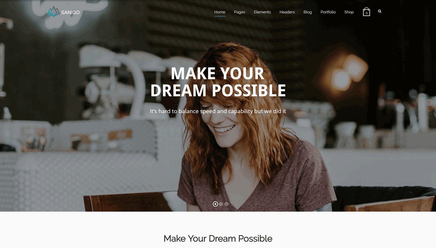 Sanigo - Modern Technology Mega Menu WordPress Theme