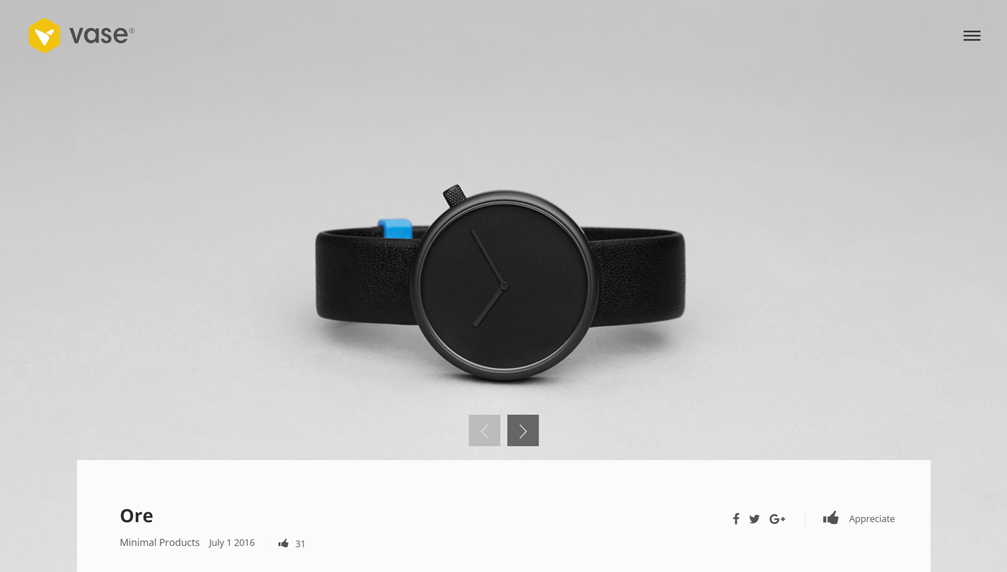 Vase - Multi-Purpose Dribbble WordPress Theme