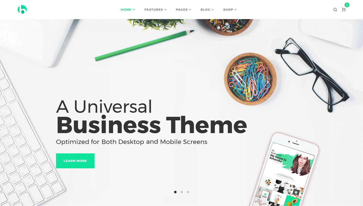 Bryte - Multi-Purpose Creative and Corporate Elementor WordPress Theme