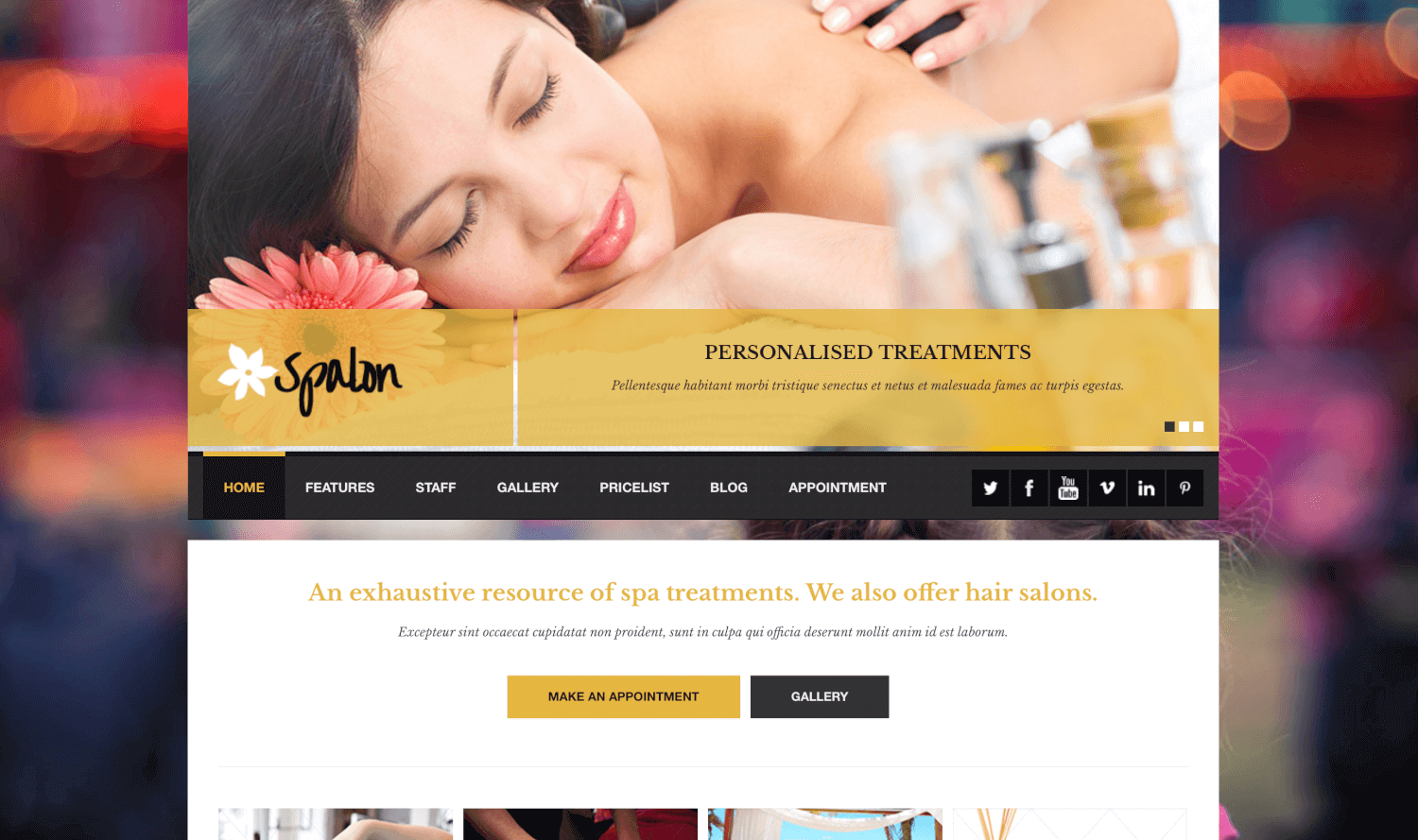 Spalon - ตอบสนองธีม WordPress
