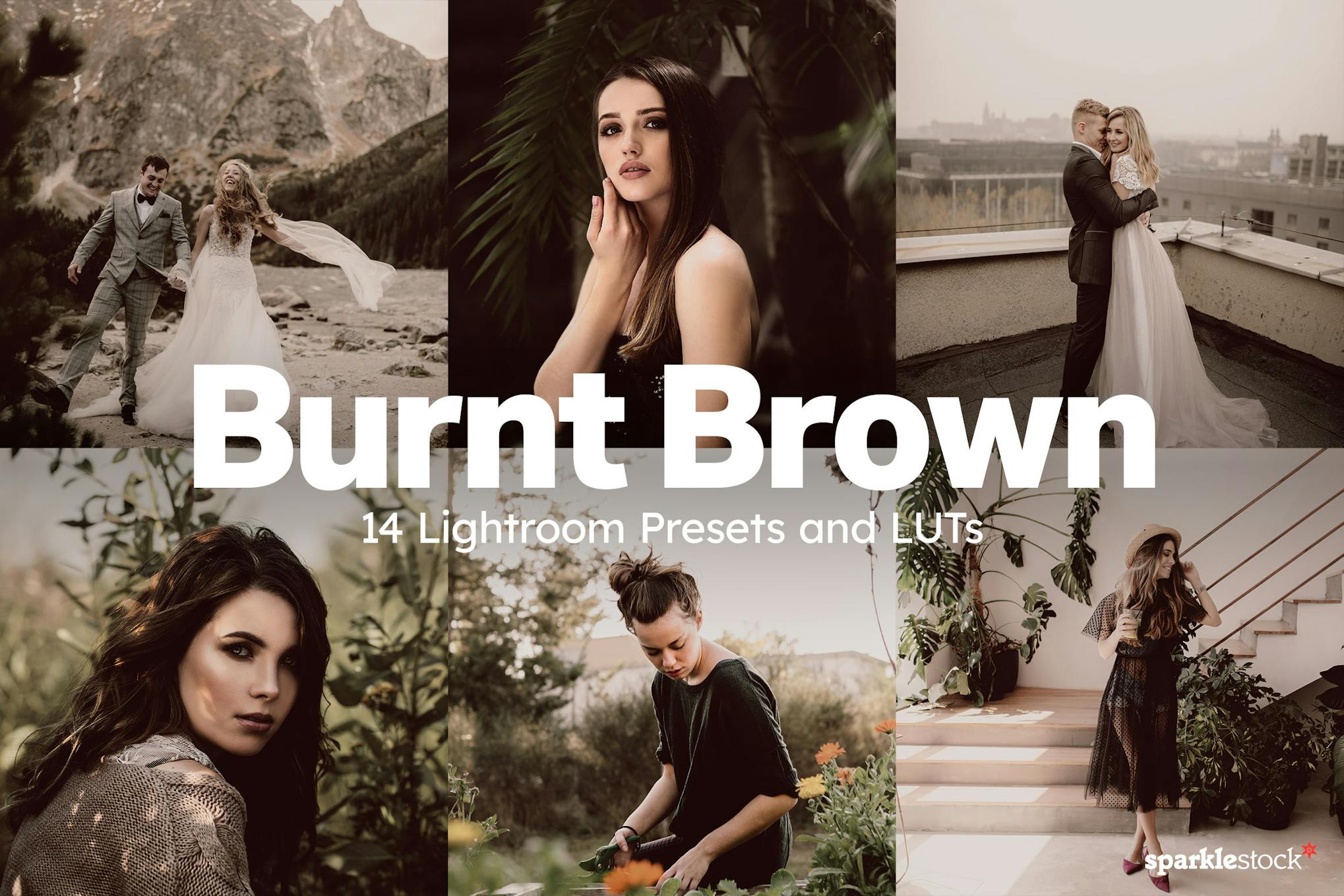 14 Burnt Brown Wedding LUTs for Premiere Pro